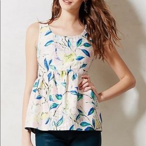 Leifsdottir (Anthropologie) Peplum Top